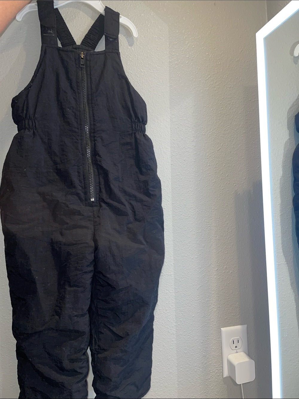 Circo Black Kids Puffer Snow Overalls